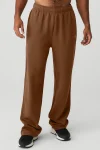Accolade Straight Leg Sweatpant - Cinnamon Brown