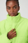 Corduroy Stage Puffer - Celery