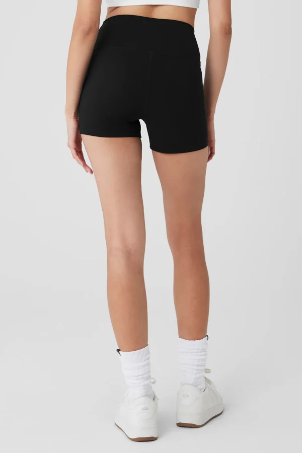 4 Vapor High-Waist Fierce Short - Black