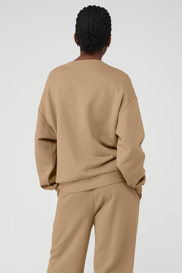 Accolade Crew Neck Pullover - Gravel