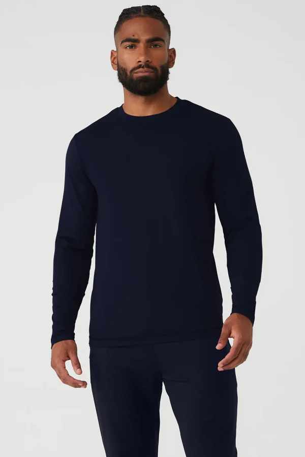 Conquer Reform Crewneck Long Sleeve - Navy
