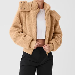 Foxy Sherpa Jacket - Camel