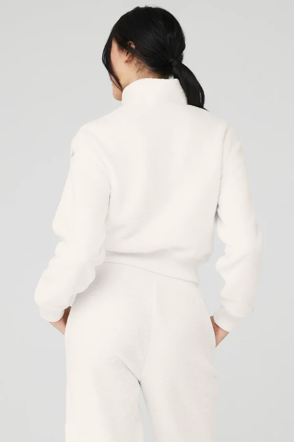 Micro Sherpa Destiny Jacket - Ivory