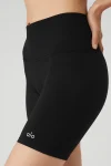 5 Seamless Ribbed Favorite Short - Black