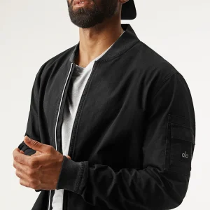 Division Ripstop Bomber Jacket - Black