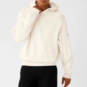 Scholar Hooded Sweater - Ivory