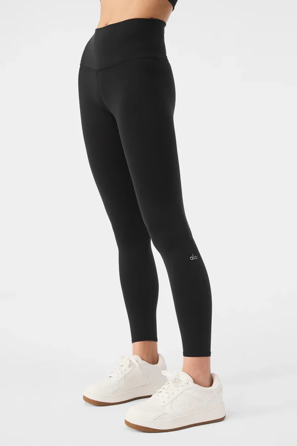 7/8 High-Waist Airbrush Legging - Black