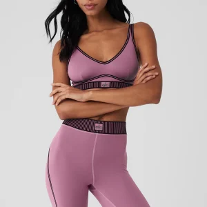 Airlift Line Up Bra - Soft Mulberry