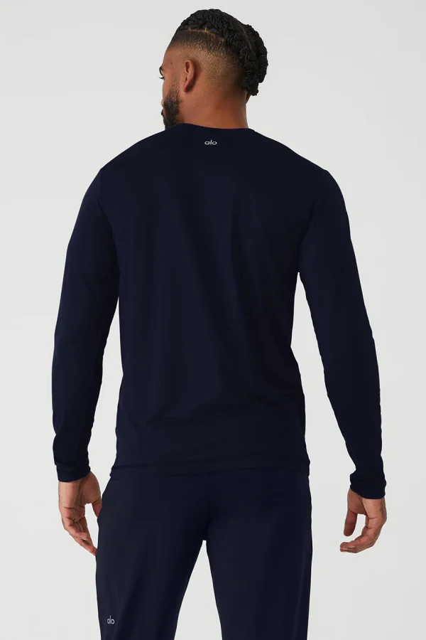 Conquer Reform Crewneck Long Sleeve - Navy
