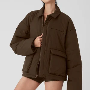 Voyage Utility Cargo Jacket - Espresso