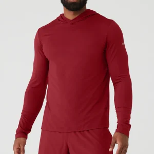 Conquer Reform Long Sleeve With Hood - Victory Red
