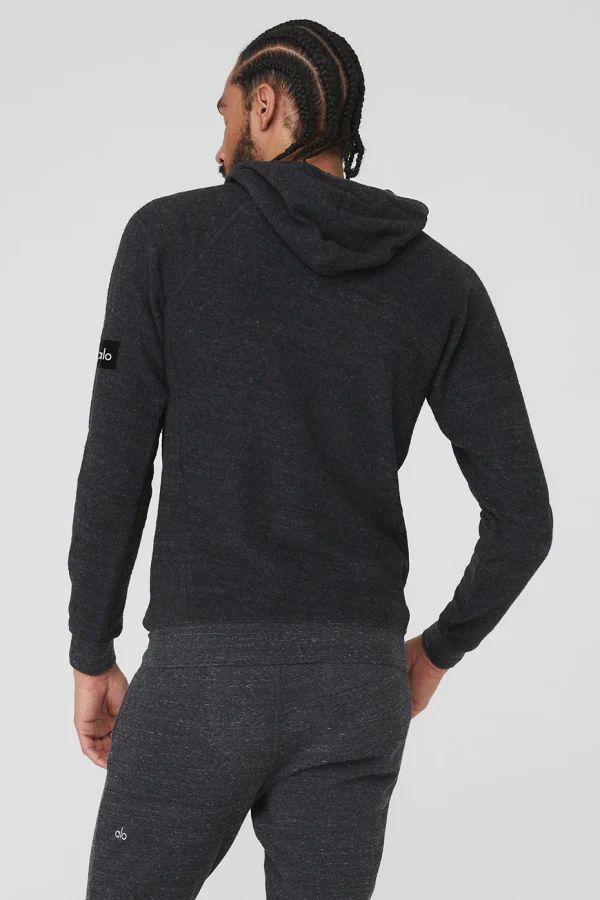 Triumph Hoodie - Charcoal Black Triblend