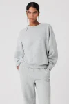 Accolade Crew Neck Pullover - Athletic Heather Grey