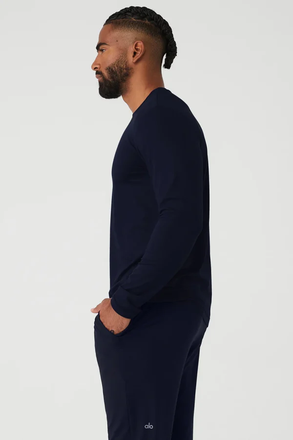 Conquer Reform Crewneck Long Sleeve - Navy