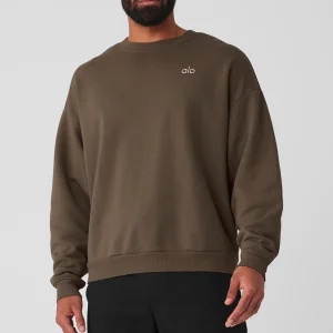 Accolade Crew Neck Pullover - Olive Tree