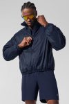 Latitude Light Weight 1/2 Zip Pullover Jacket – Navy