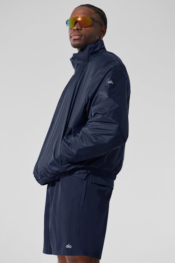 Latitude Light Weight 1/2 Zip Pullover Jacket – Navy