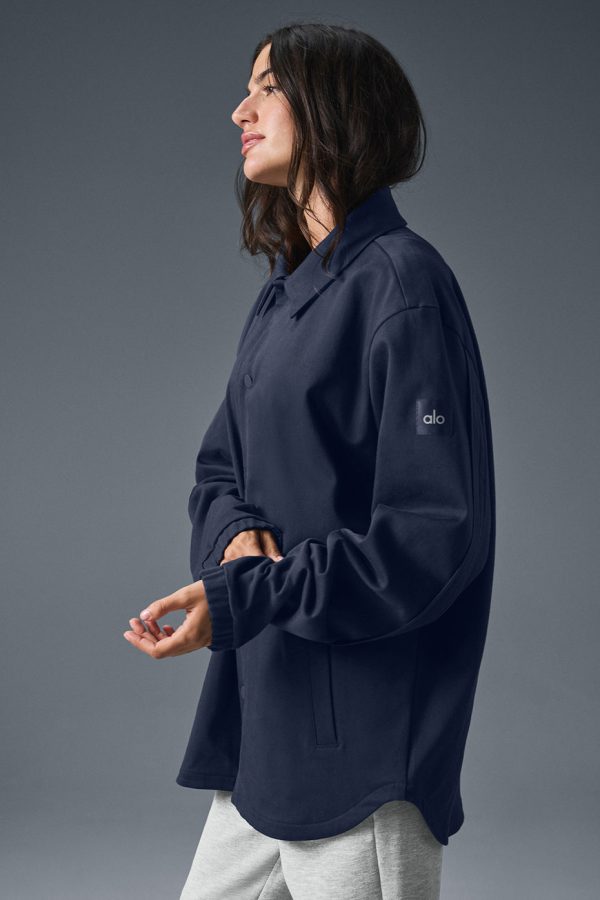 Edition Sueded Jacket ?C Navy