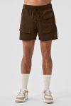 7″ Crinkle Nylon Excursion Cargo Short – Espresso