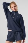 Accolade 1/4 Zip Pullover – Navy
