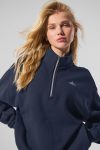 Accolade 1/4 Zip Pullover – Navy