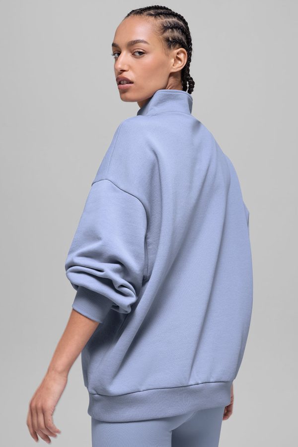 Accolade 1/4 Zip Pullover – Winter Frost