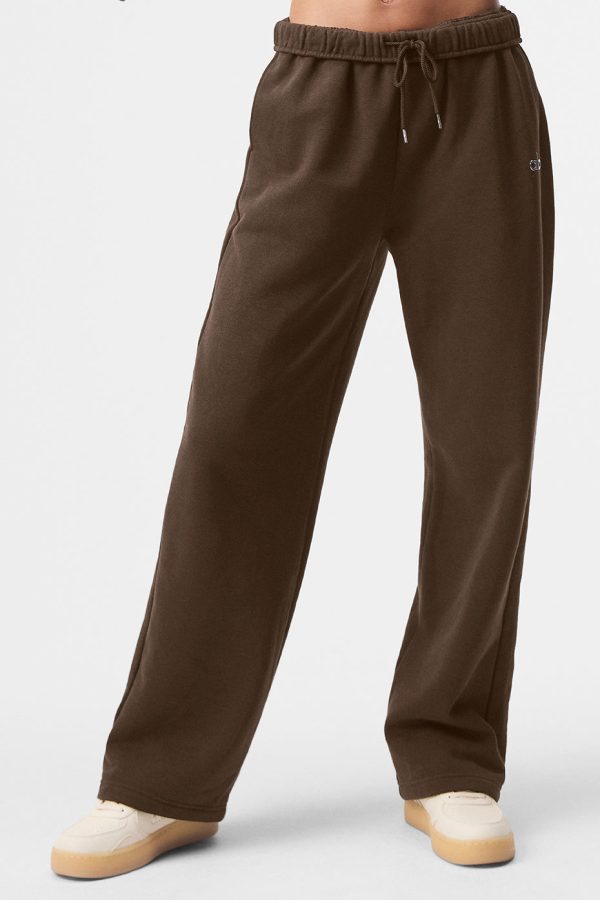 Accolade Straight Leg Sweatpant ?C Espresso