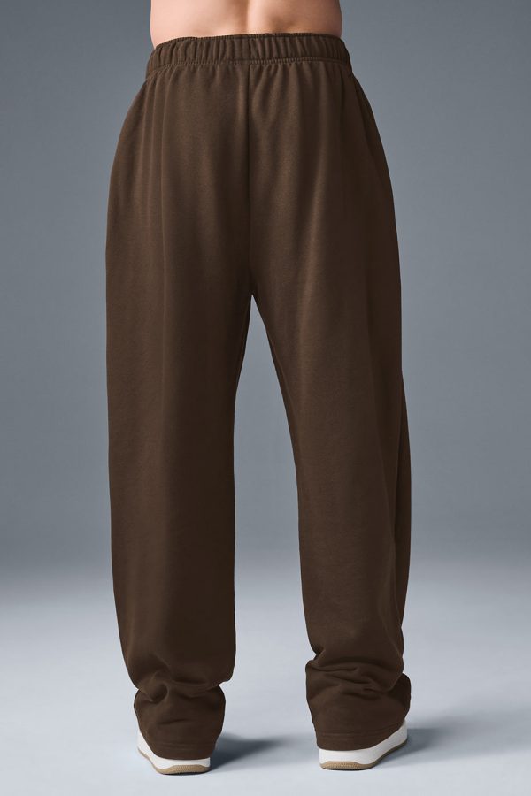 Accolade Straight Leg Sweatpant – Espresso