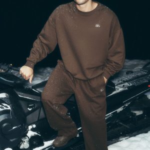 Accolade Straight Leg Sweatpant – Espresso