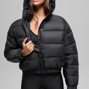 Aspen Love Puffer Jacket ?C Black
