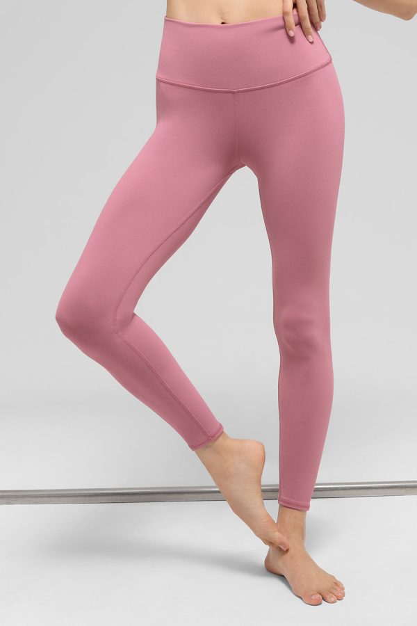 7/8 High-Waist Airbrush Legging – Pink Wild Rose