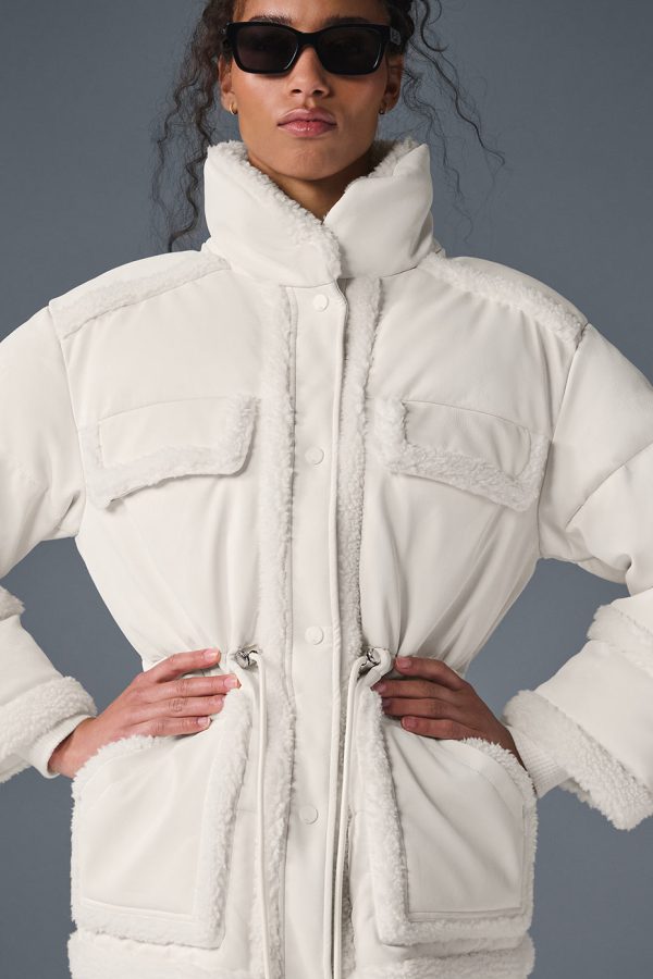 Ice Breaker Puffer Jacket ?C Ivory