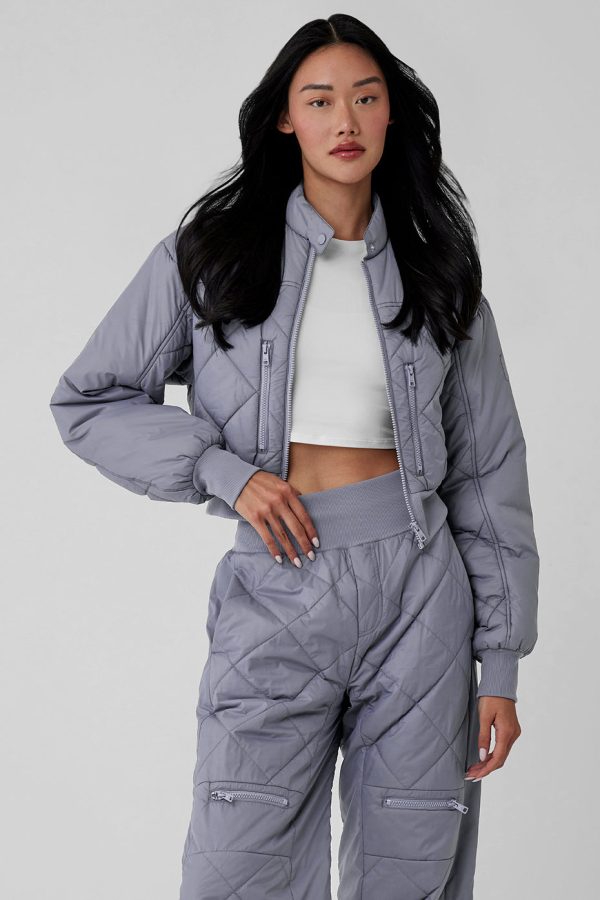 Snowrider Puffer Jacket ?C Fog