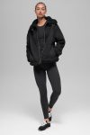 Faux Shearling Grand Jacket ?C Black