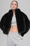 Faux Fur Allure Jacket ?C Black